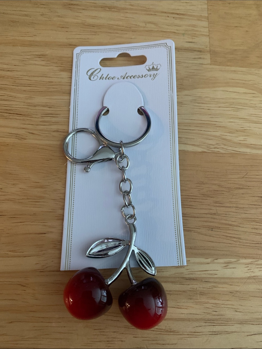 Cherry Bag Charm